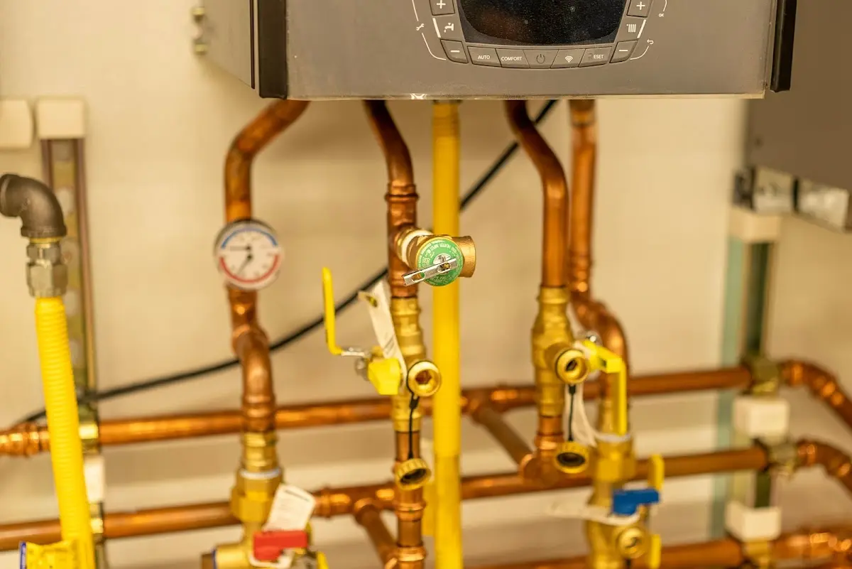 Licensed technician providing Backflow Prevention for a homeowner in Newfane